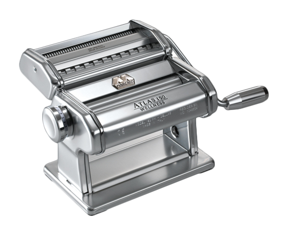 ATLAS 150 WELLNESS 製麺機 【Deluxe】 Marcato Atlas 150 Wellness Handmatige Pastamachine - Chroom kopen