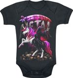 Spiral Metallicorn Dames Body - Zwart - S