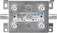 Axing BAB 4-01P - Cable splitter - 5 - 1218 MHz - Grey