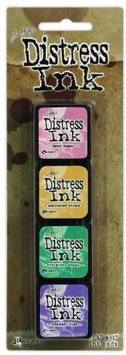 Tim Holtz Distress Mini Ink Kit 4 - 0789541040347