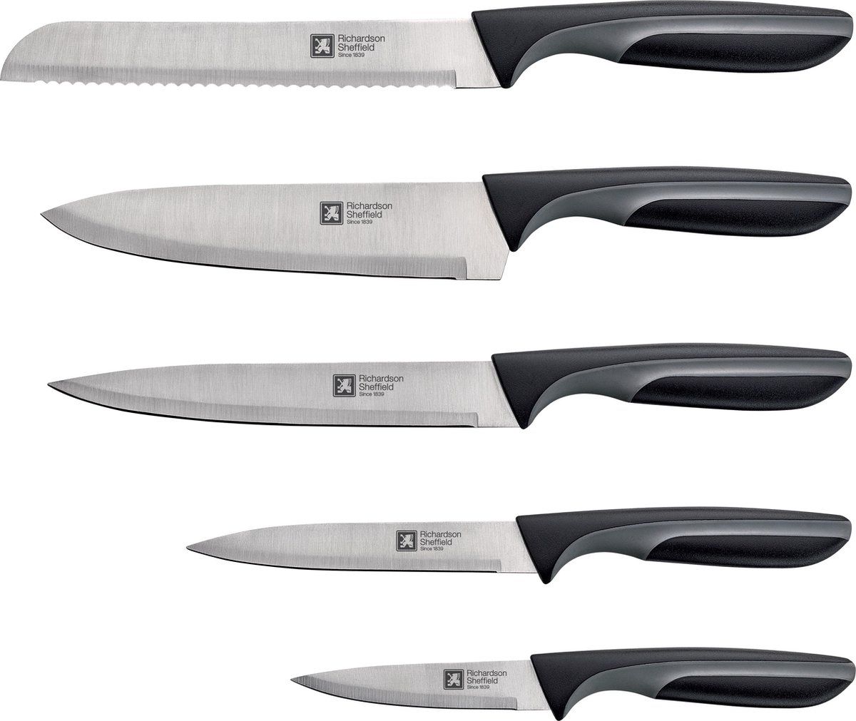 Richardson Sheffield City - 5 Delige messenblok set - Zwart
