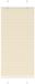 vidaXL Plissé rolgordijn 55x100 cm crème polyester
