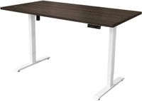 Sedero Elektrisch verstelbaar bureau - 160x80 cm - Single motor - Wit / Japandi