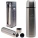 Elbrus Garde Thermos 1000ml - RVS Vakuum Isolerend Zilver