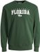 JACK&JONES - JJCORY SWEAT CREW NECK JNR - Garçon - Pull - Taille 140 - Vert Foncé