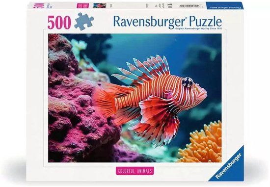 Ravensburger Puzzel Rode Koraalduivel 500 Stukjes