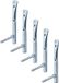 Alberts 855970 velghouder | elektrolytisch blauw verzinkt | diepte 100 mm | hoogte 200 mm | Set van 5