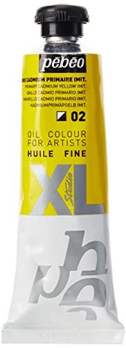 Pébéo - Fine XL olie 37 ml - olieverf geel - olieverf Pébéo - primair cadmiumgeel 37 ml 937002