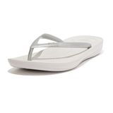 FitFlop IQushion Ergonomic Teenslippers Dames Zilver Maat 39