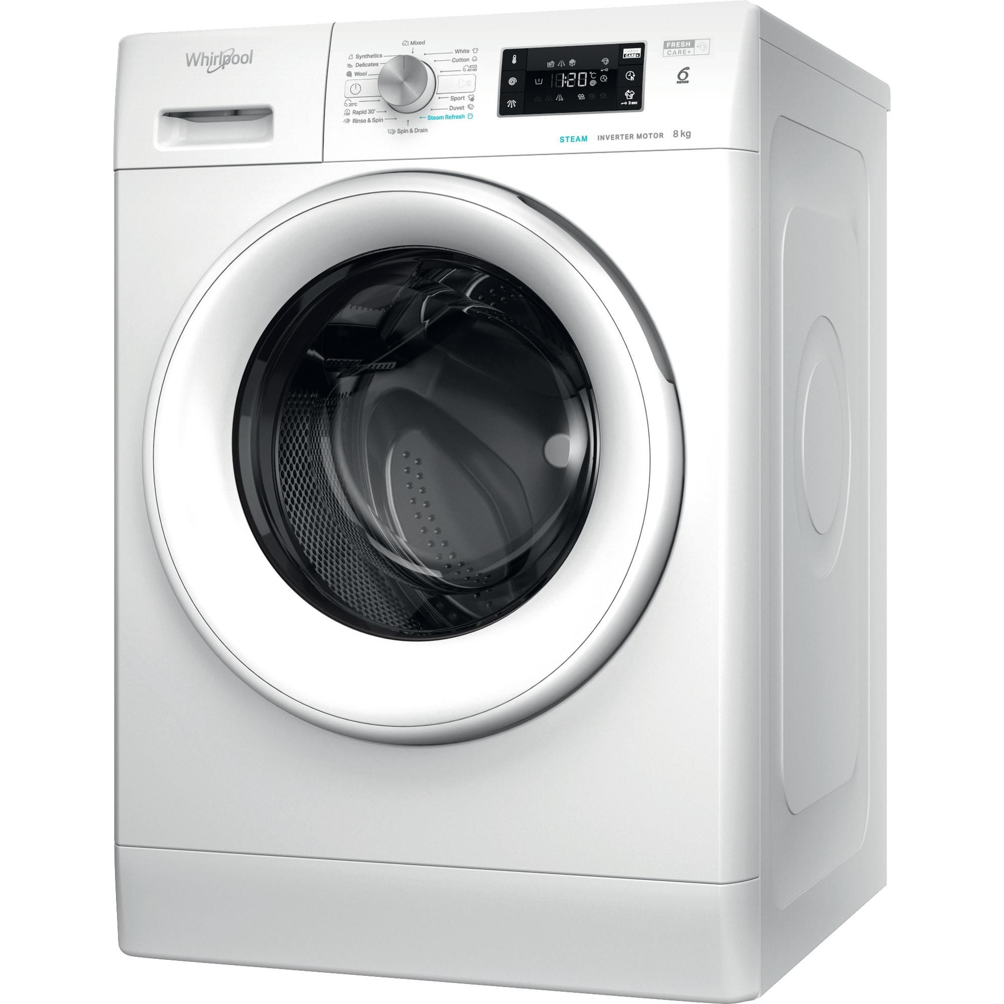 Whirlpool FFB 8489 WV EE - 8kg Washing Machine - A-20% - White