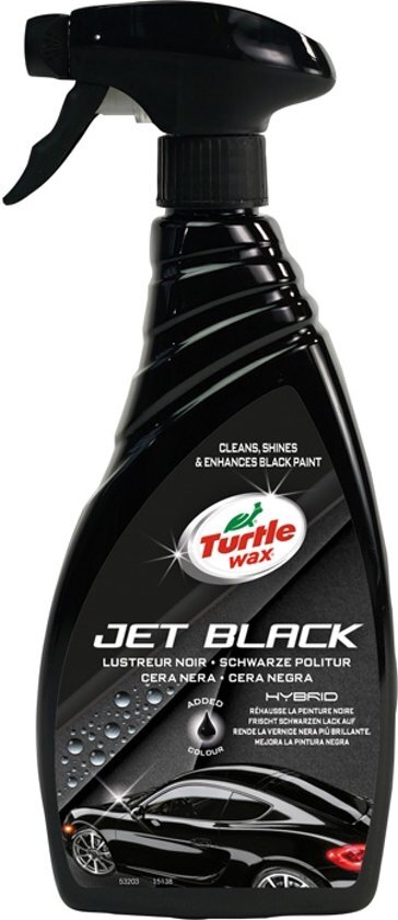 Turtle Wax Hybrid Jet Black Spray Polish 500ml