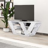 Merkloos / Sans marque Hanah Home Carrara Marble Color tv-standaard