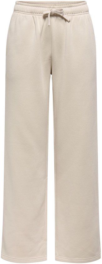 Only Best Life Straight Joggingbroek Dames - Maat XS - Crème