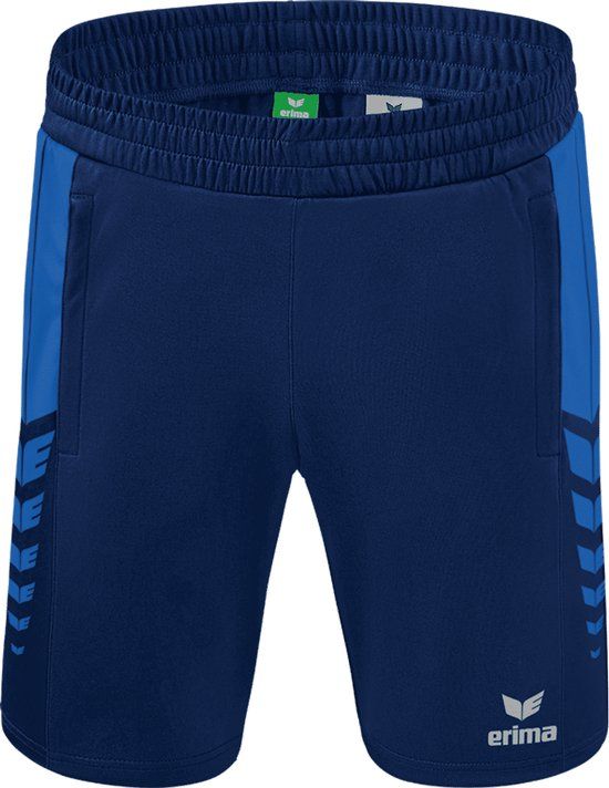 ERIMA Six Wings Worker Short - New Navy-New Royal - Men - Size S