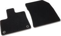Kovvar Just Carpets B.V. Automatten Peugeot Partner 3 - 2018-heden - Zwart - 2-delig - Polyester - Clips