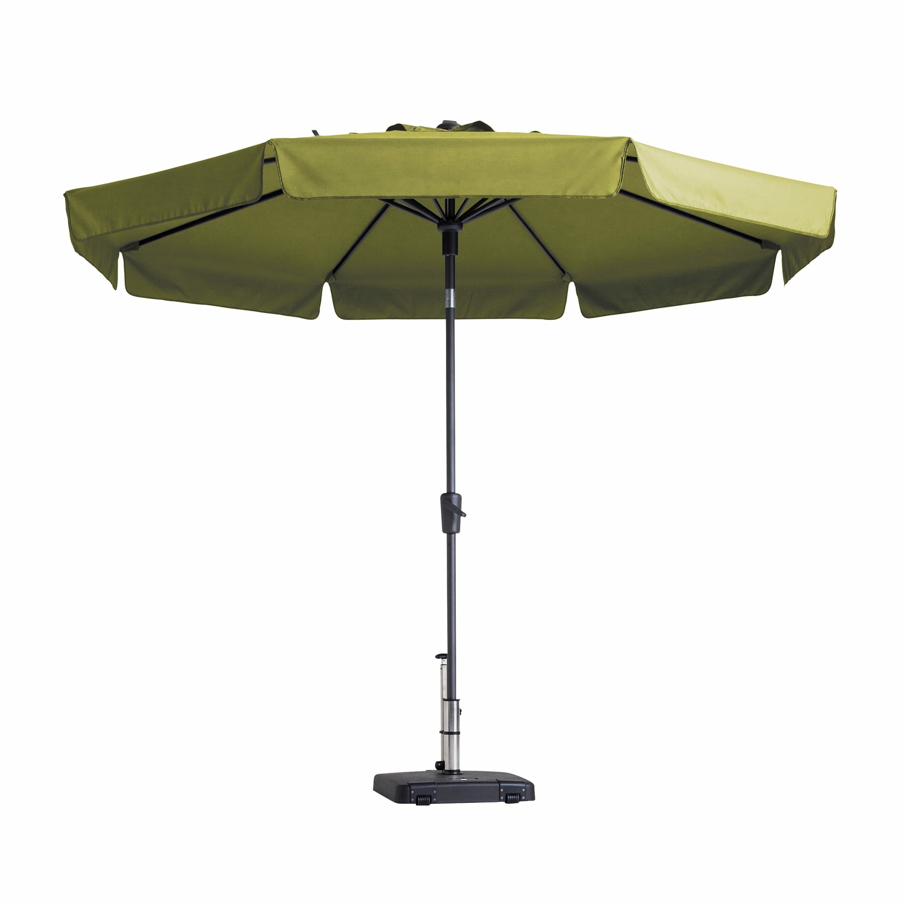 Madison Flores Rond Groen 300 cm Parasol