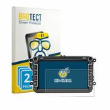 BROTECT - Screenprotector voor M.I.C. AV8V7-Ultra - Folie Beschermfolie transparant 2 Stuks