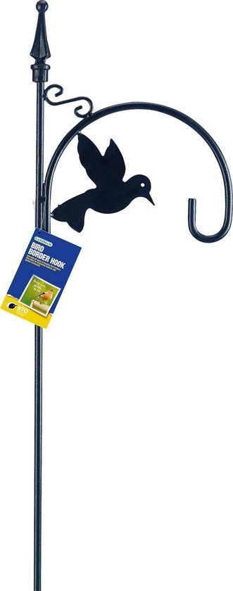 Gardman Border Hook - Feederophangsysteem - Zwart - 200cm
