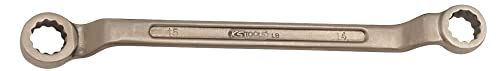 KS Tools 963.7415 BRONZEplus Dubbele ringsleutel, tweezijdig gebogen, 27x30 mm