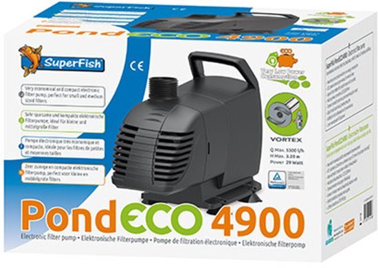 SuperFish pond Eco 4900 - 29 watt