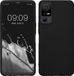 kwmobile telefoonhoesje geschikt voor TCL 40 NxtPaper 5G - Back cover in mat zwart