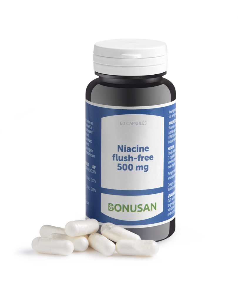 Bonusan Niacine Flushfree Capsules 60st