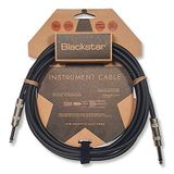 Blackstar Instrumentkabel 3 m (10 voet) ¼" rechte jack naar ¼" rechte jack voor bas, elektrische gitaar, elektro-akoestisch, toetsenbord, versterker