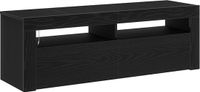 vidaXL TV-kast zwart eiken 120 x 35 x 40 cm