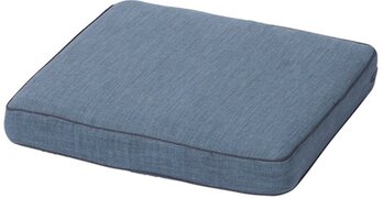 Madison loungekussen zit Melange premium ice 60x60 cm - blauw waterproof