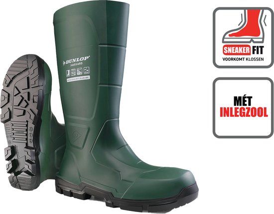 Dunlop - NA2KL01 Acifort JobGUARD knielaars S5 groen