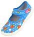 BECK Huisschoenen 'Erdbeere' lichtblauw / lichtgroen / rood / wit