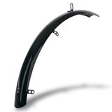 SKS Metaplast SKS Basic Spatbordenset, uniseks, zwart, 55 mm