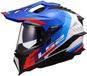 LS2 Helm Explorer Hexa MX701 wit / blauw / rood maat XL