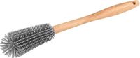 Wenko Flessenborstel 30 Cm Hout/siliconen Naturel/grijs