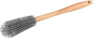 Wenko Flessenborstel 30 Cm Hout/siliconen Naturel/grijs