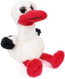 Pia Soft Toys Pluche ooievaar knuffel - 18 cm