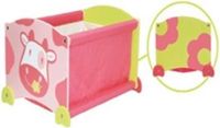 I'm Toy Opbergkist Stapelbaar Koe Roze