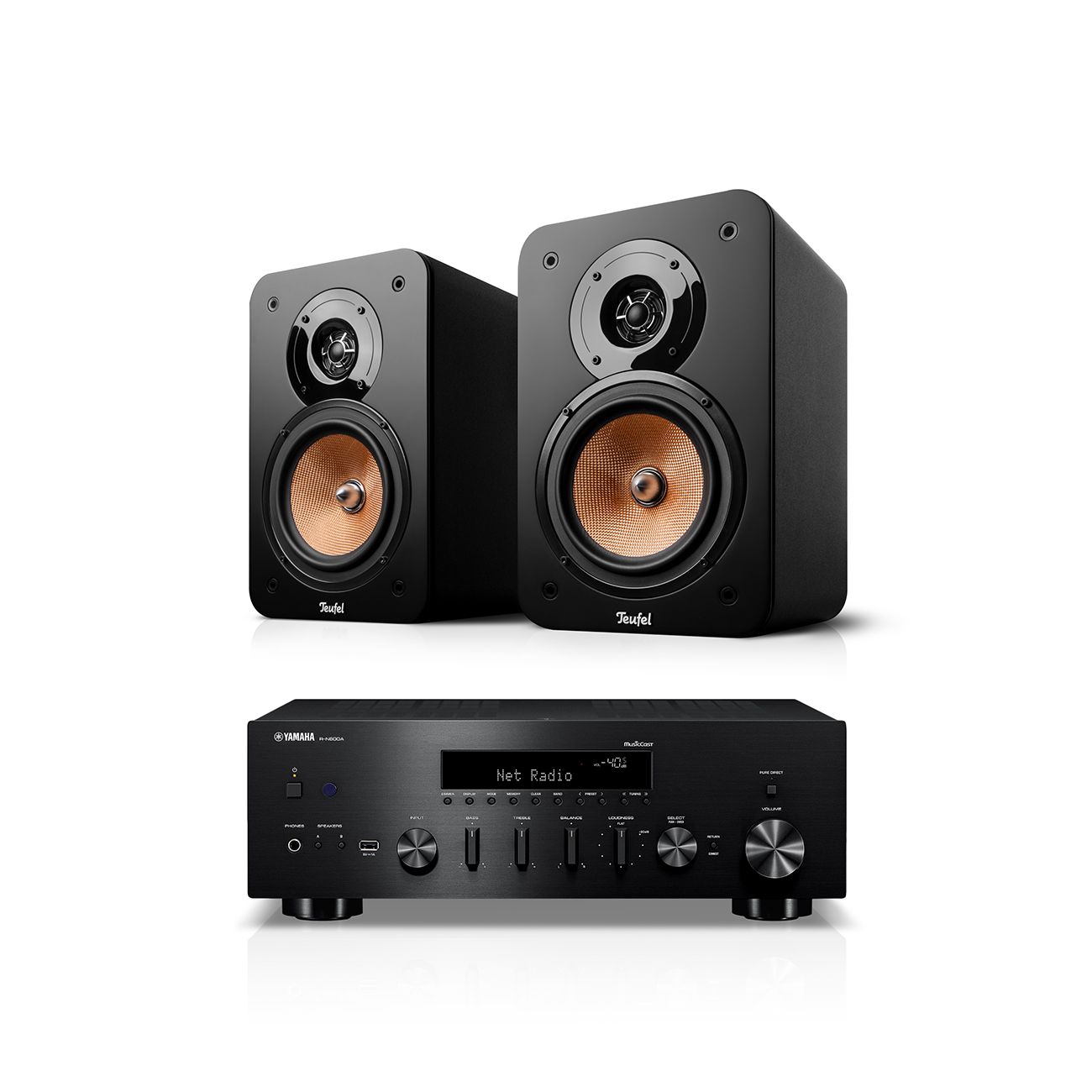 Teufel ULTIMA 20 + Yamaha R-N600A