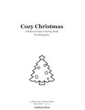 Cozy Christmas: A Bold and Easy Coloring Book