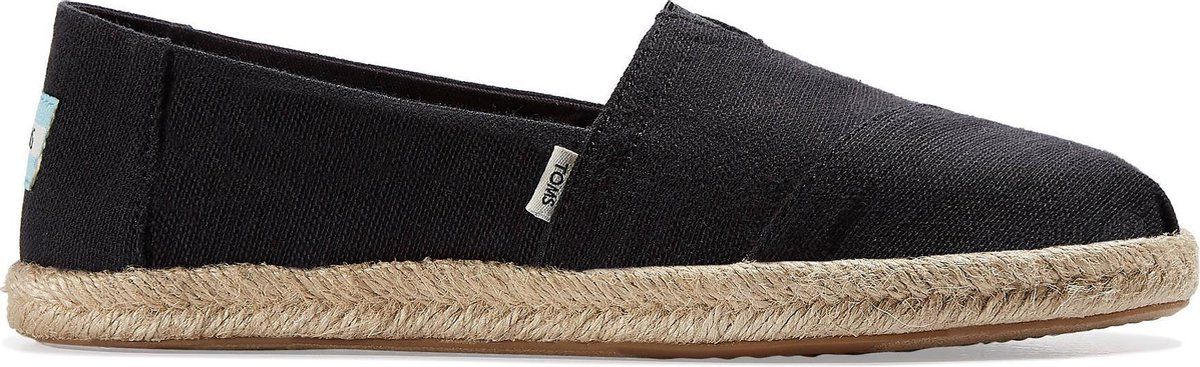 TOMS Alpargata Rope Dames Espadrilles - Black - Maat 36 - 0889556951246