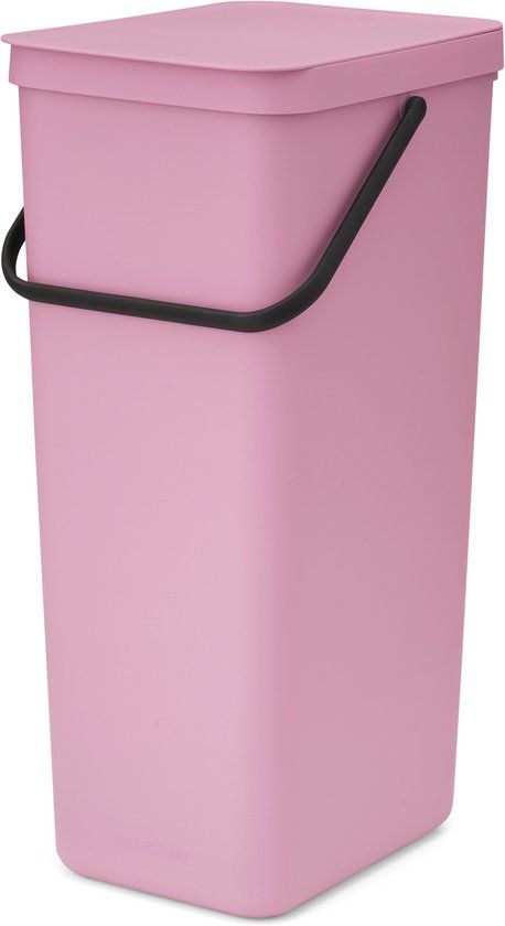 Brabantia Sort & Go Prullenbak - 40 l - Lilac Pink