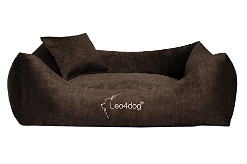 Leo4dog Sofa Vogue Hondenbed - XL - 115x90 - Donkerbruin