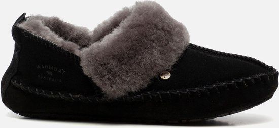 Warmbat Barrine Women's Slippers - Black - Size 36