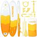 HUIIKE SUP Board - Opblaasbaar Paddle Board met Accessoires, Peddel, Vinnen, Pomp - Stand Up Paddle met Hoge Stabiliteit - 305 x 84 x 15 cm - Max. 130 kg