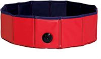 Hondenpool lionto Hondenbad Ø80 cm – opvouwbaar, antislip & PVC pool