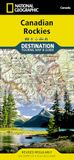 Canadian Rockies Map: Destination Maps 0749717104150
