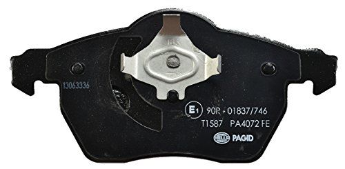 HELLA PAGID 8DB 355 006-921 Remblokkenset - T1587 - Dikte: 18.9mm - Remsysteem: Teves - Niet geschikt voor slijtage waarschuwingscontact - voor o.a. VOLVO