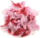 Merkloos 10 gram decoratie veren roze tinten - sierveren/deco veertjes - Hobby materialen