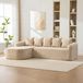 Banc de compression modulaire, chenille, mousse 30D, facile à déplacer, antidérapant (vert)