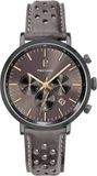 Pierre Lannier Chronograaf Baron heren polshorloge staal grijs 43mm 5 ATM